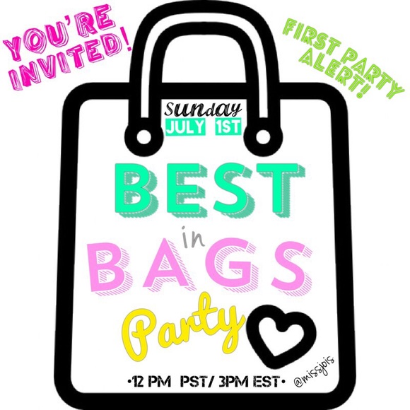 Handbags - THANK YOU FOR JOINING ME ON MY FIRST PARTY!